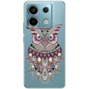 Чехол со стразами BoxFace Xiaomi Redmi Note 13 Pro 5G Owl