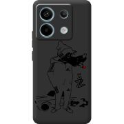 Черный чехол BoxFace Xiaomi Redmi Note 13 Pro 5G 