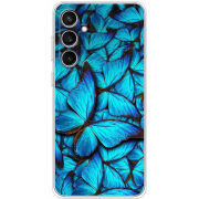 Чехол BoxFace Samsung Galaxy S23 FE (S711) лазурные бабочки
