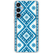 Чехол BoxFace Samsung Galaxy S23 FE (S711) Блакитний Орнамент