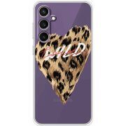 Прозрачный чехол BoxFace Samsung Galaxy S23 FE (S711) Wild Love