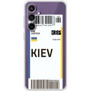Прозрачный чехол BoxFace Samsung Galaxy S23 FE (S711) Ticket Kiev