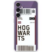 Прозрачный чехол BoxFace Samsung Galaxy S23 FE (S711) Ticket Hogwarts