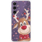 Прозрачный чехол BoxFace Samsung Galaxy S23 FE (S711) Winter Deer