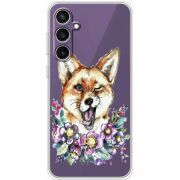 Прозрачный чехол BoxFace Samsung Galaxy S23 FE (S711) Winking Fox