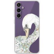 Прозрачный чехол BoxFace Samsung Galaxy S23 FE (S711) Swan