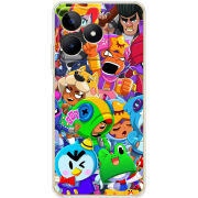 Чехол BoxFace Realme C51 friends brawl stars