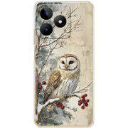 Чехол BoxFace Realme C51 Christmas Owl