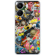 Чехол BoxFace Xiaomi Redmi 13C CS:Go Stickerbombing