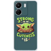 Чехол BoxFace Xiaomi Redmi 13C Strong in me Cuteness is
