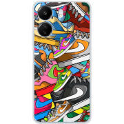 Чехол BoxFace Xiaomi Redmi 13C Sneakers