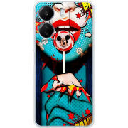 Чехол BoxFace Xiaomi Redmi 13C Girl Pop Art