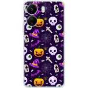 Чехол BoxFace Xiaomi Redmi 13C Halloween Purple Mood