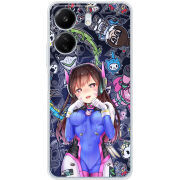 Чехол BoxFace Xiaomi Redmi 13C Overwatch D.VA