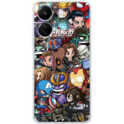 Чехол BoxFace Xiaomi Redmi 13C Avengers Infinity War
