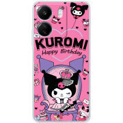 Чехол BoxFace Xiaomi Redmi 13C День народження Kuromi