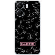 Чехол BoxFace Xiaomi Redmi 13C Blackpink автограф