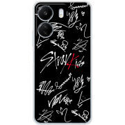 Чехол BoxFace Xiaomi Redmi 13C Stray Kids автограф