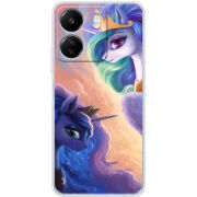 Чехол BoxFace Xiaomi Redmi 13C My Little Pony Rarity  Princess Luna