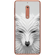 Чехол Uprint Nokia 5 White Wolf