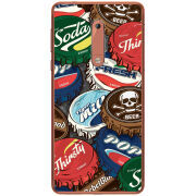 Чехол Uprint Nokia 5 Drink Lids
