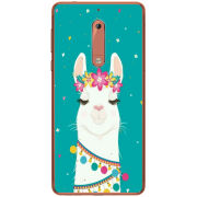 Чехол Uprint Nokia 5 Cold Llama