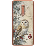 Чехол Uprint Nokia 5 Christmas Owl