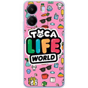 Чехол BoxFace Poco C65 Toca Boca Life World