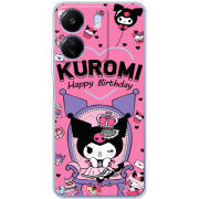 Чехол BoxFace Poco C65 День народження Kuromi