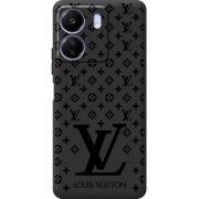 Черный чехол BoxFace Poco C65 LV Style