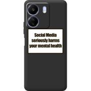 Черный чехол BoxFace Poco C65 
