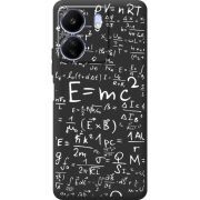 Черный чехол BoxFace Poco C65 E=mc2