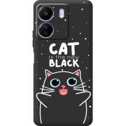 Черный чехол BoxFace Poco C65 