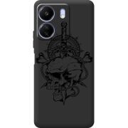 Черный чехол BoxFace Poco C65 