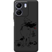Черный чехол BoxFace Poco C65 
