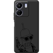 Черный чехол BoxFace Poco C65 