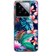 Чехол BoxFace Xiaomi 14 Pro flowers in the tropics