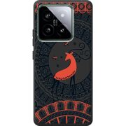 Черный чехол BoxFace Xiaomi 14 Pro Ornament