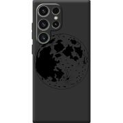 Черный чехол BoxFace Samsung Galaxy S24 Ultra Planet