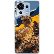 Чехол BoxFace ZTE Blade V50 Vita Воїни ЗСУ