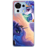 Чехол BoxFace ZTE Blade V50 Vita My Little Pony Rarity  Princess Luna