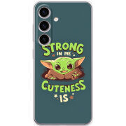 Чехол BoxFace Samsung Galaxy S24 Strong in me Cuteness is