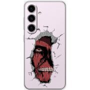 Прозрачный чехол BoxFace Samsung Galaxy S24 Нападение Титана