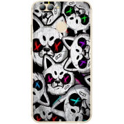 Чехол Uprint Huawei Nova 2 Monster meow