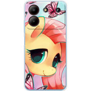 Чехол BoxFace ZTE Blade A54 My Little Pony Fluttershy
