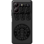 Черный чехол BoxFace ZTE Blade A54 Black Coffee