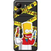 Черный чехол BoxFace ZTE Blade A54 White Bart