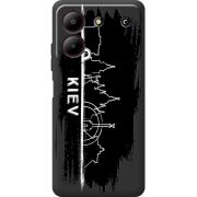 Черный чехол BoxFace ZTE Blade A54 Kyiv