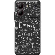 Черный чехол BoxFace ZTE Blade A54 E=mc2