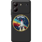 Черный чехол BoxFace ZTE Blade A54 NASA